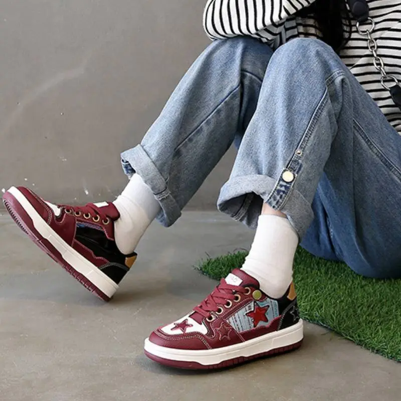 Retro Casual Platform Shoes-6