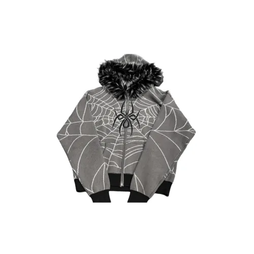 Spider Web Printing Loose Cotton T-shirt