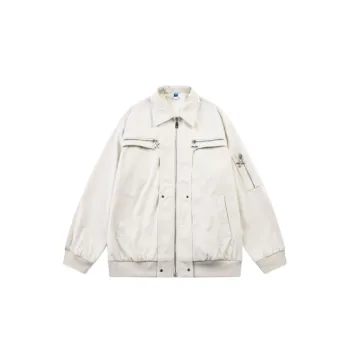 Multi Zipper Flying Suit Jacket