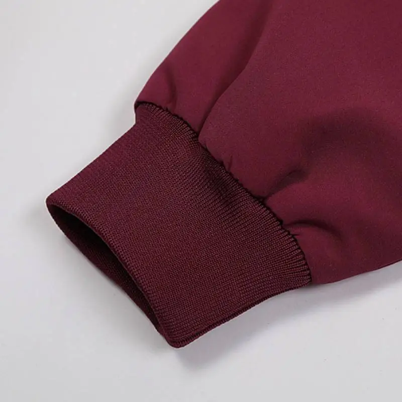 Loose Zipper Baseball Jersey-3