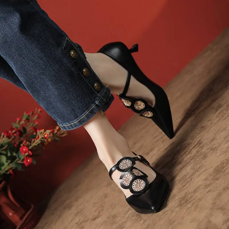 Fashionable Simple High Heels-4