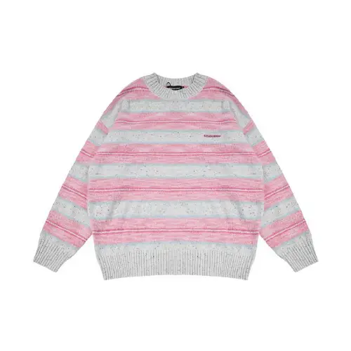 VERSACE Long Sleeved Striped Buttoned Shirt