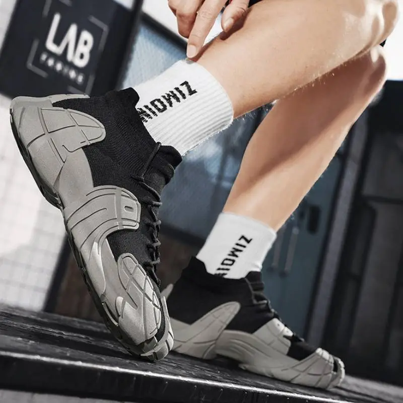 Fashionable Breathable Chunky Sneakers-9