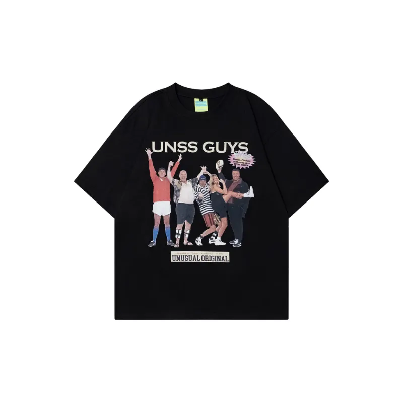 Street Loose 100% Cotton T Shirt-0