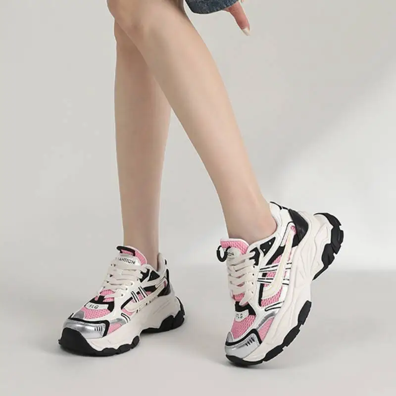 Fashionable Breathable Chunky Sneakers-2