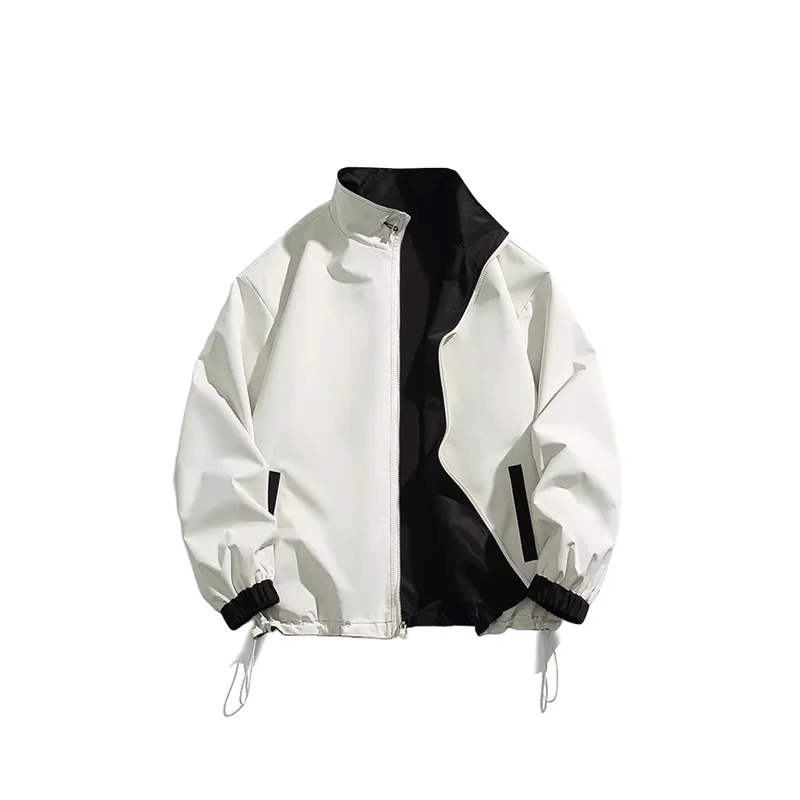 Trendy Casual Blended Synthetic Fabrics Jacket-2