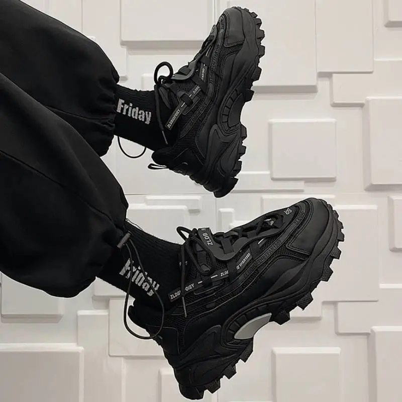 Sporty Casual Chunky Sneakers-2