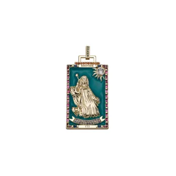 Drop Oil Tarot Pendant Necklace Accessories