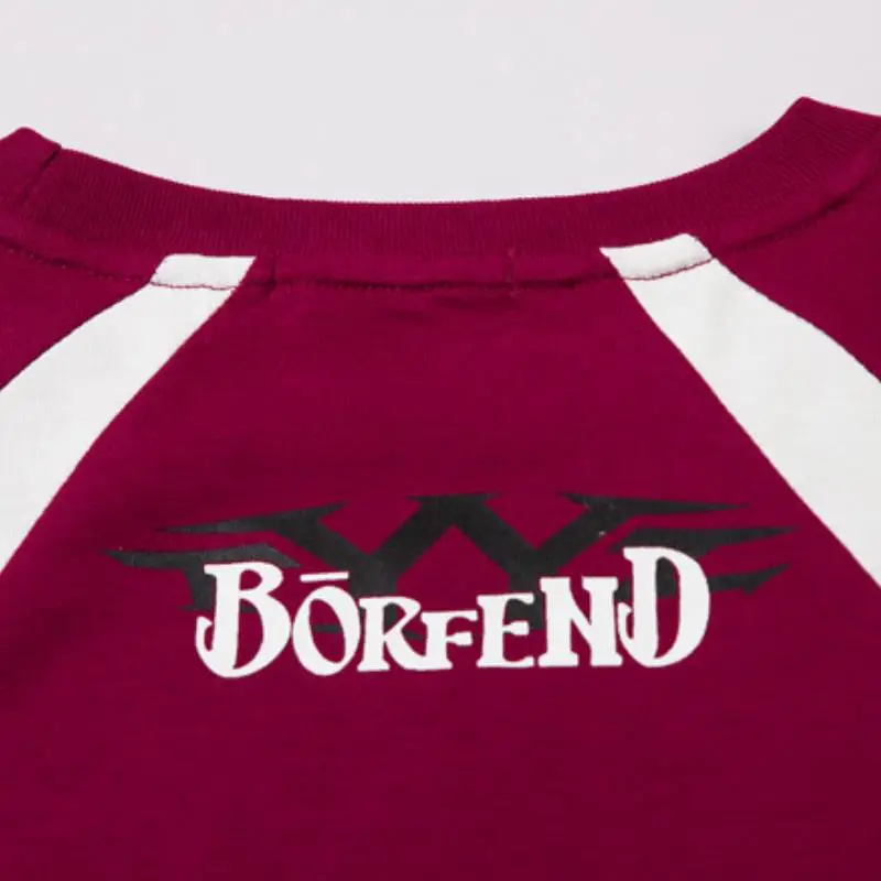 Retro Sporty Cotton T-Shirt-4