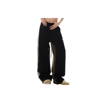 Fashionable Loose Blended Synthetic Fabrics Casual Pants