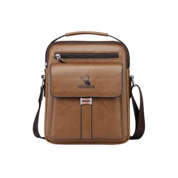 Retro Portable Crossbody Bag Man