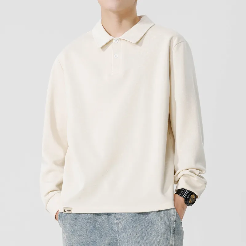 Casual Loose Pique Polo-2