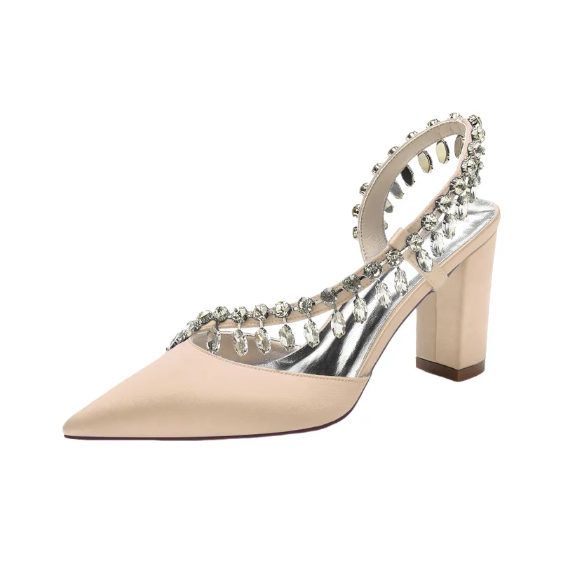 Sexy Rhinestone High Heels-2