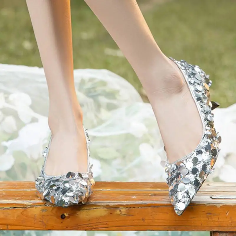 Casual Waterproof High Heels-1