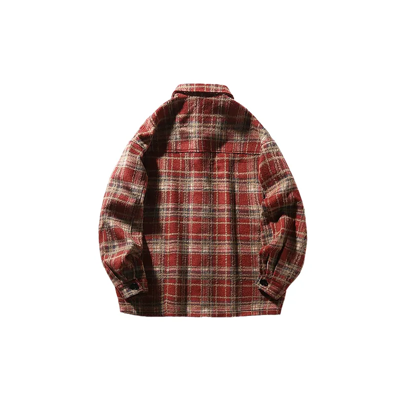 Trendy Plaid Jacket-5