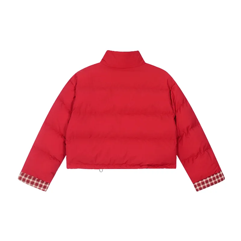 Retro Warming Quilted Jacket Women-1