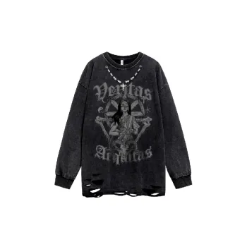 Retro Long Sleeve T Shirt