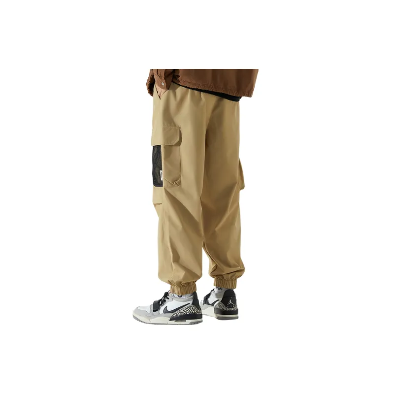 Multi pocket Functional Loose Pants-3