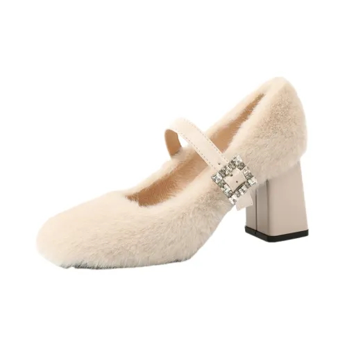 Fashionable Warming Mary Jane Shoes