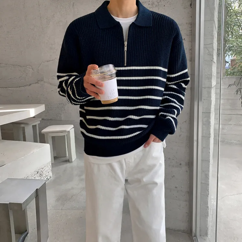 Retro Long Sleeve Sweater-5