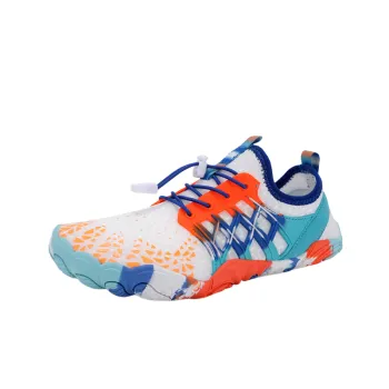 Funky Retro Rock Climbing Shoes