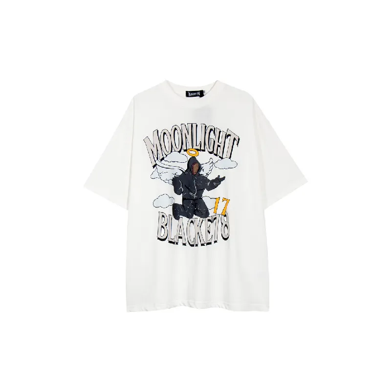 Street Loose 100% Cotton T Shirt-0