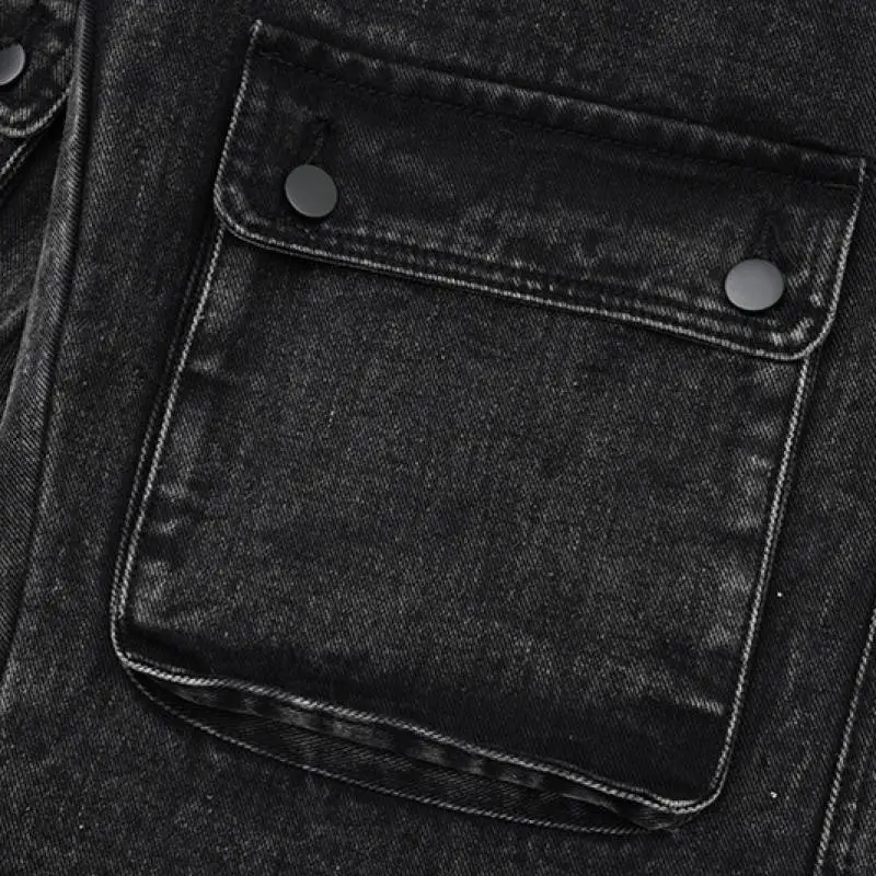 Distress Loose Jeans-2