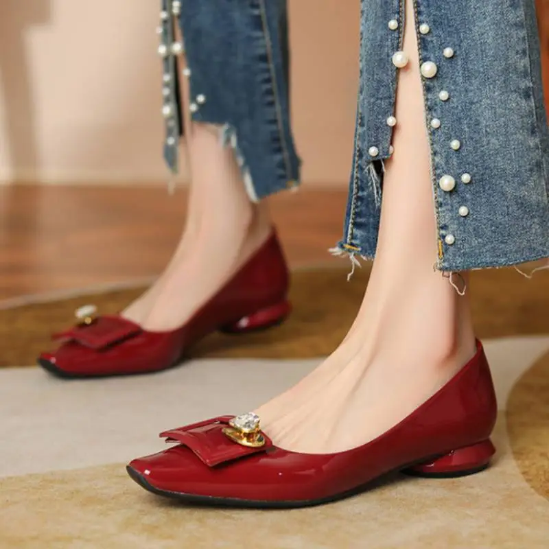 Elegant Rhinestone High Heels-5