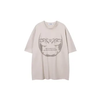 Sporty Casual 100% Cotton T Shirt