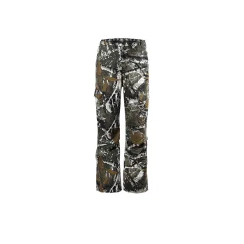 Snake Design Paratrooper Casual Trousers