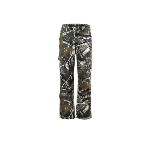 Snake Design Paratrooper Casual Trousers