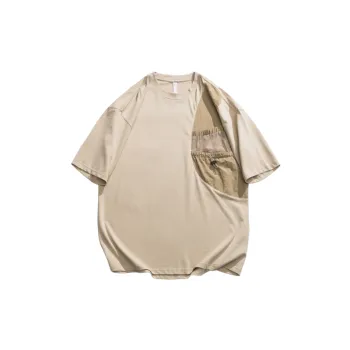 Simple Basics Cotton Blended Fabric T Shirt Unisex