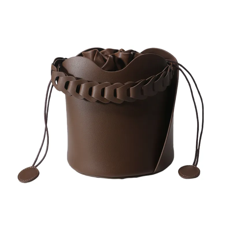 Retro Plain Crossbody Bag