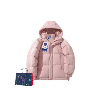 Warming Fashionable White Duck Down Jacket