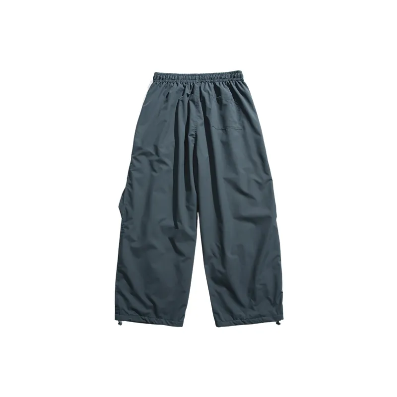 Casual Loose Blended Synthetic Fabrics Cargo Pants-5