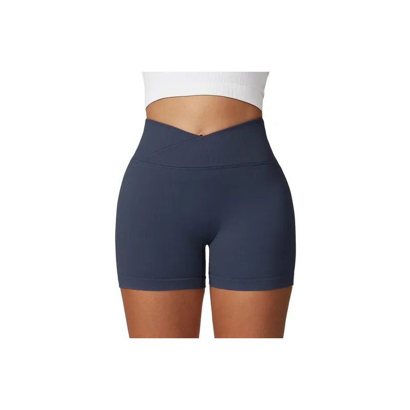 Casual Simple Sports Shorts Women-1