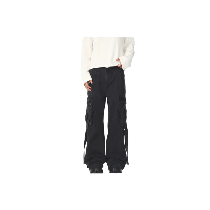 Street Retro Cargo Pants-2