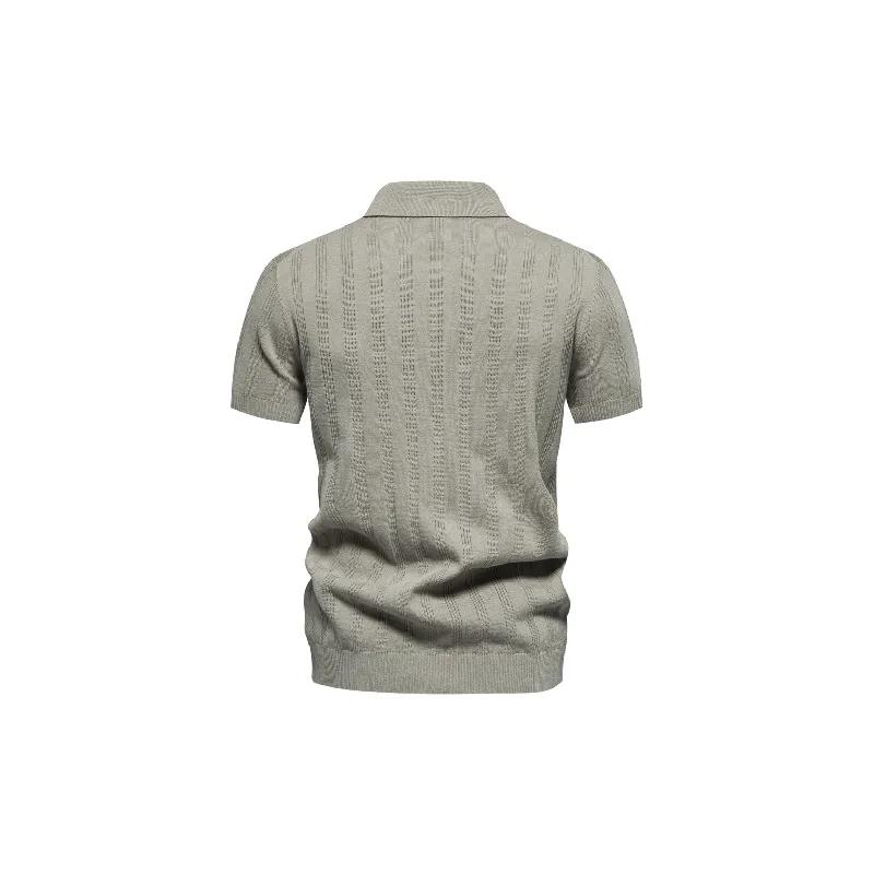Loose Plain Viscose Polo-9