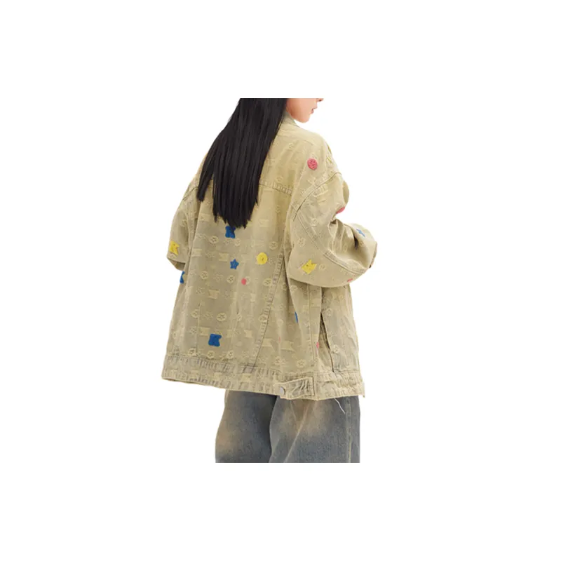 Casual Glamorous Denim Jacket-3