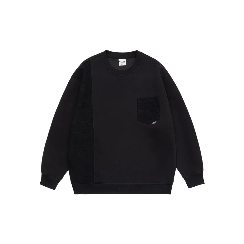 Retro Striped Loose Cotton Sweatshirt-0