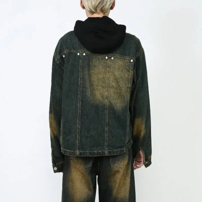 Retro Loose Denim Jacket-2