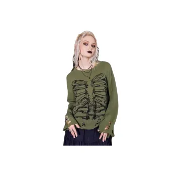 Street Skull Loose Sweater