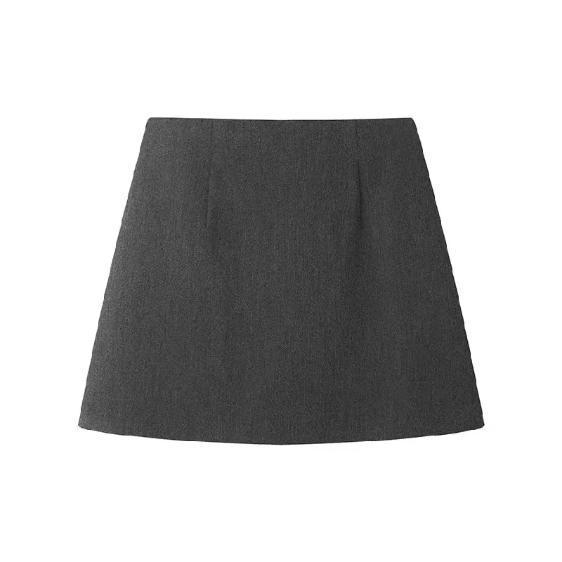 Fashion Basics Polyester Casual Skirt Women-1