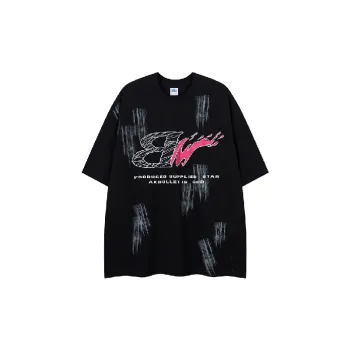 Street Loose Combed Cotton T-Shirt