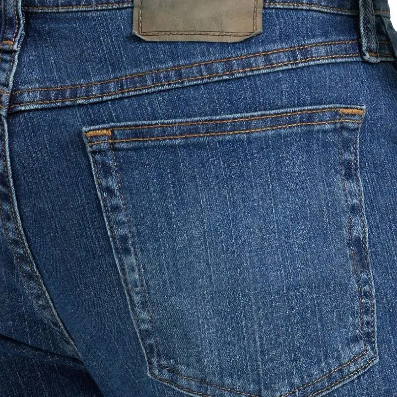Casual Straight Leg Jeans Unisex-1