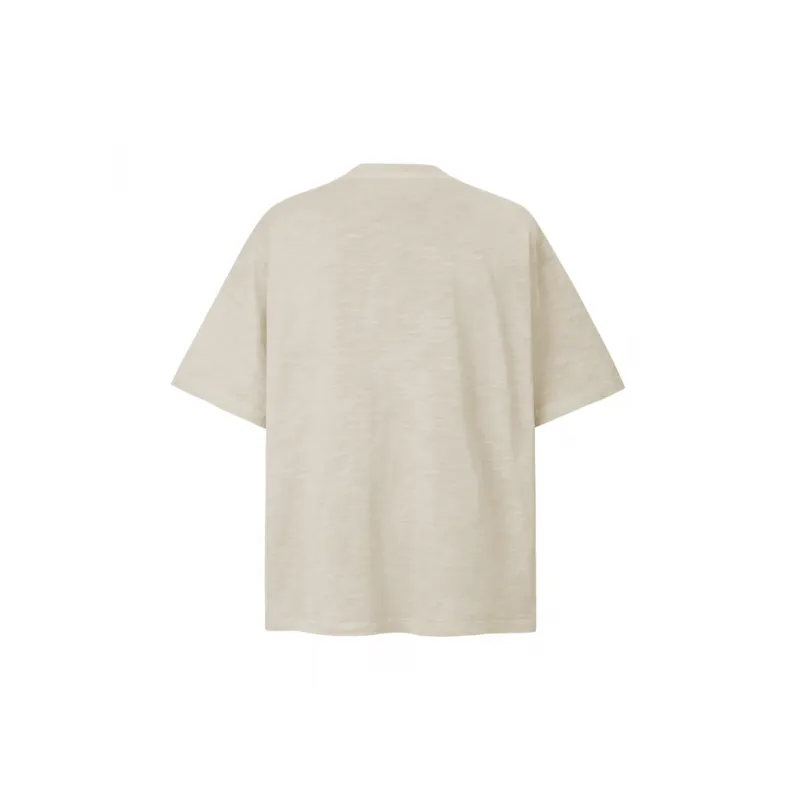 Retro Letter 100% Cotton T Shirt-1