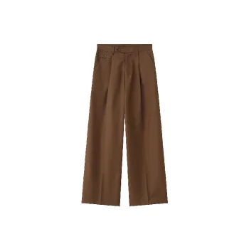 Casual Loose Polyester Suit Trousers