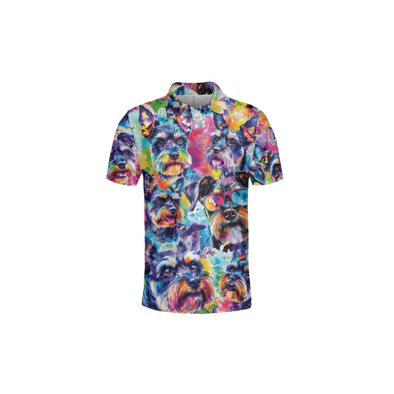 Sporty Casual Mesh Fabric Shirt-4