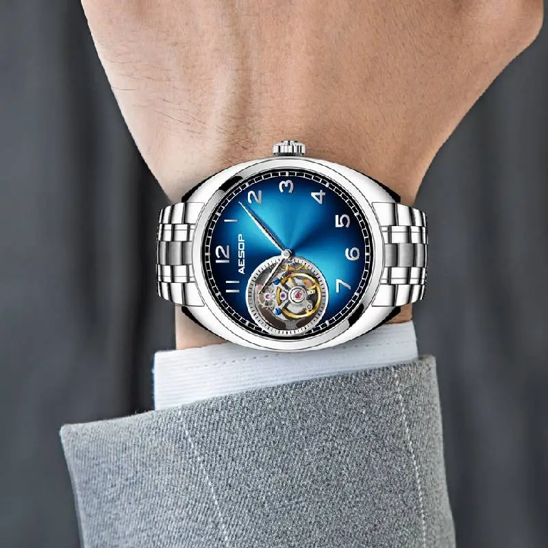 Simple Waterproof Swiss Watch-1