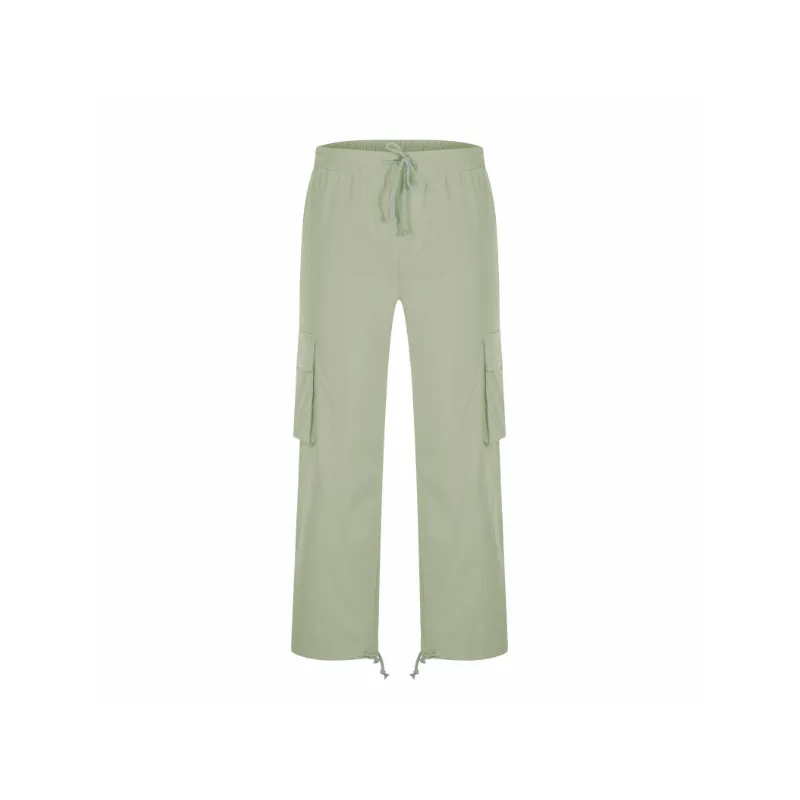 Casual Basics Cotton Blended Fabric Cargo Pants-5